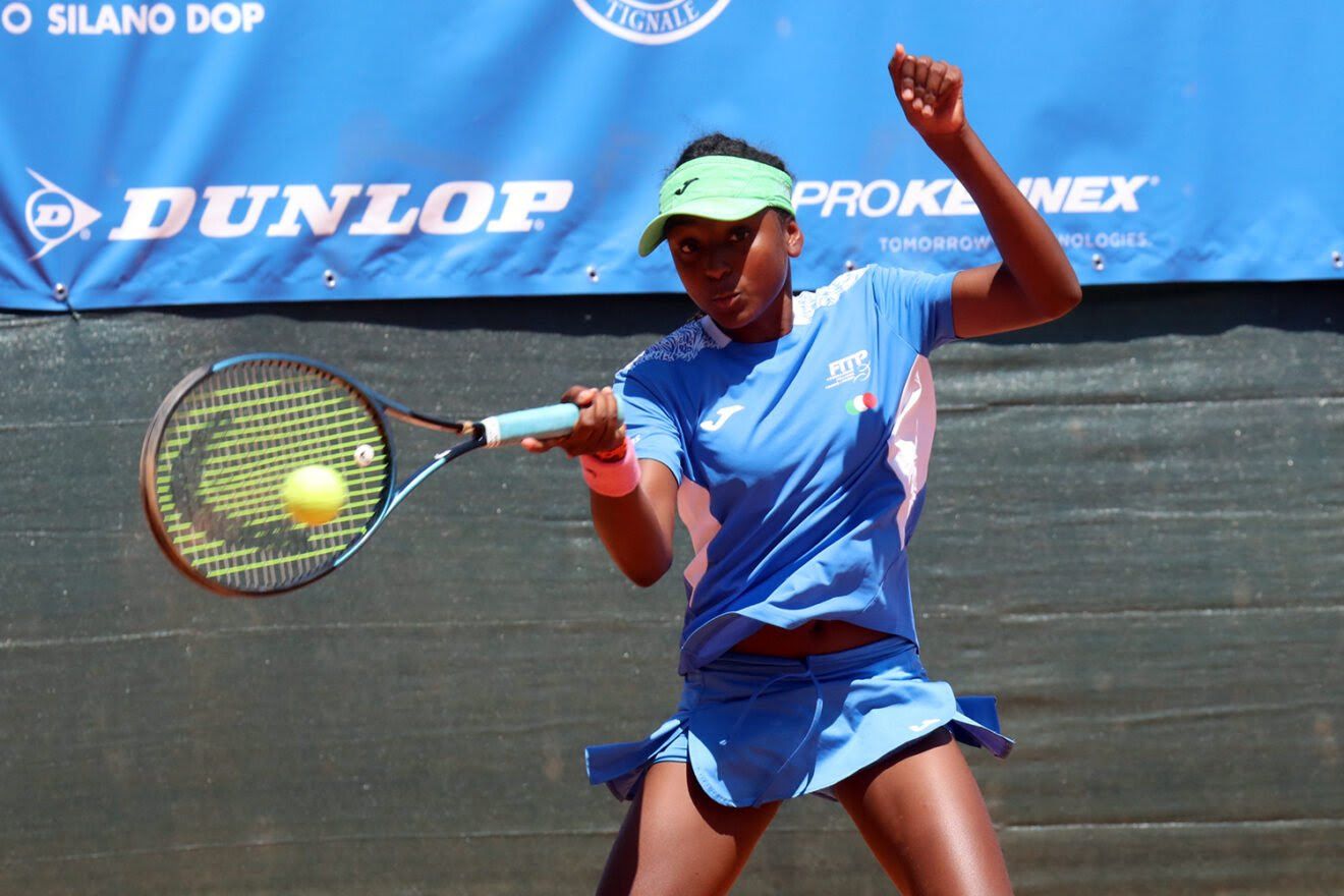 La piemontese Kristel Fantoni Kaba, grande protagonista nel successo dell'Italia contro il Sudafrica (foto Alvaro Maffeis)