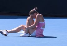 Sfortuna Kostyuk: brutto infortunio alla caviglia