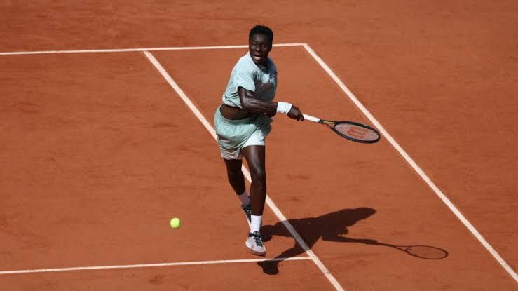 Moise Kouame a Roland Garros 2026 (foto France24)