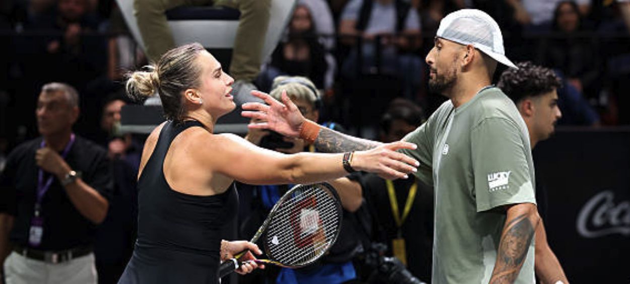 Aryna Sabalenka e Nick Kyrgios nella foto - Foto getty Images