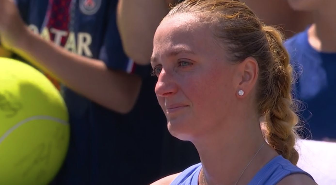 Petra Kvitova nella foto