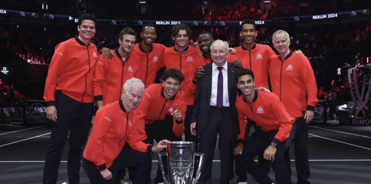 Il resto del mondo vittorioso nella Laver Cup 2024 - Foto getty