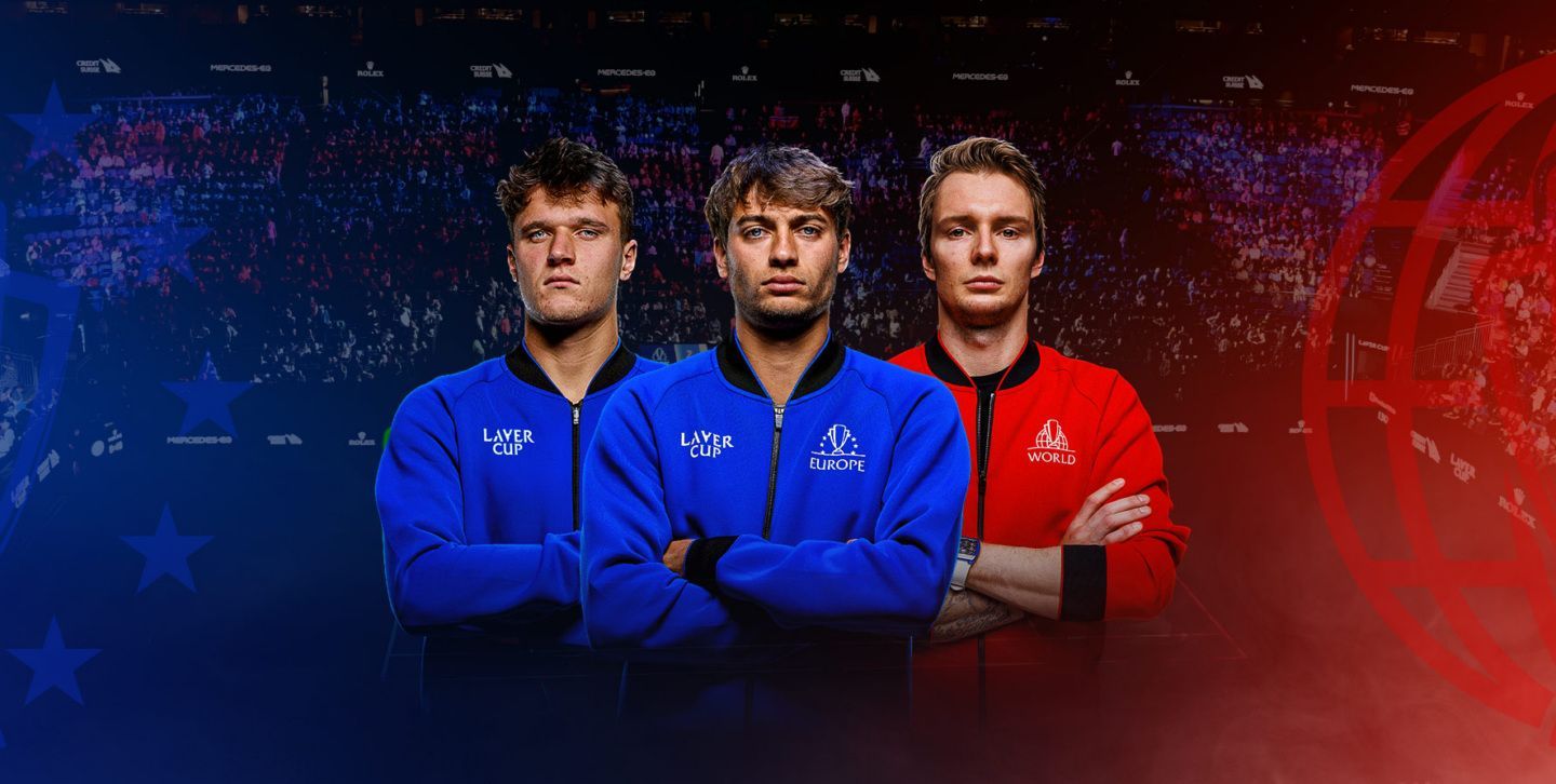 La infografica della Laver Cup con i tre nuovi convocati