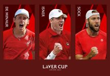 Laver Cup: Isner e De Minaur completano il team world