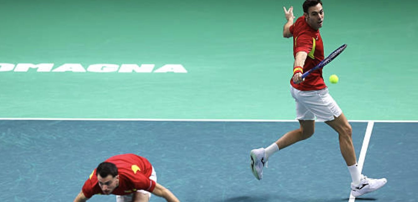 Granollers e Martínez in azione - Foto Getty Images