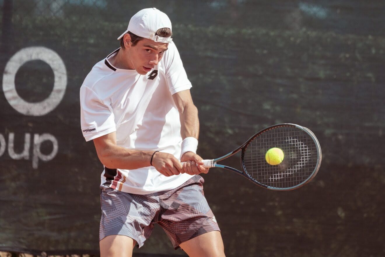 Il piemontese Simone Massellani ha superato il primo turno del Trofeo Bonfiglio 2026 - Foto Luigi Leonardi