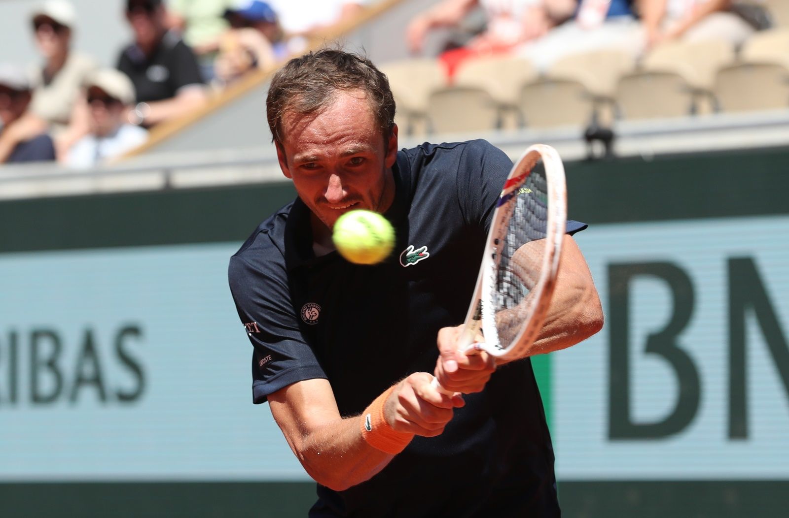 Daniil Medvedev nella foto - Foto Patrick Boren