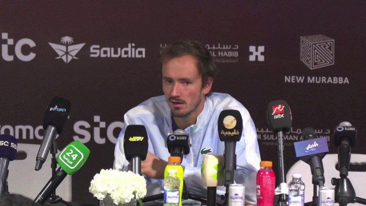 Daniil Medvedev a Riyadh