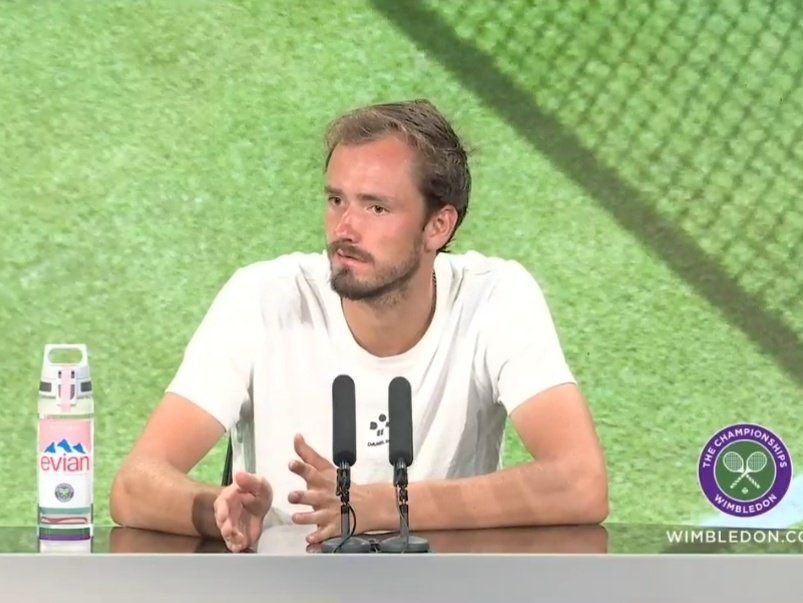 Medvedev a Wimbledon