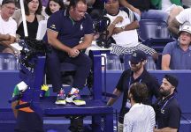 US Open 2025, Medvedev multato per 42.500 dollari dopo il caos con Bonzi