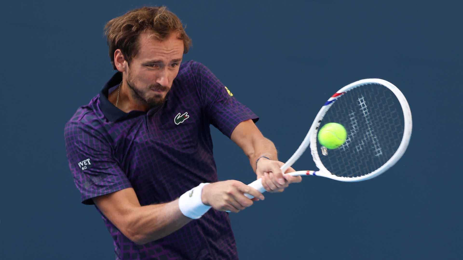 Daniil Medvedev nella foto