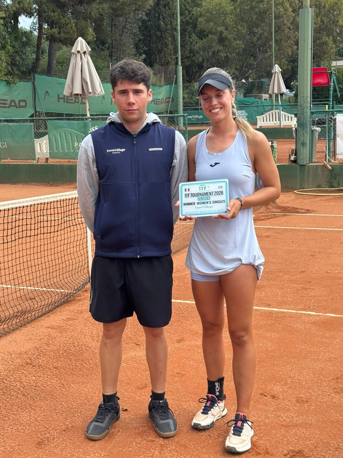 Premiazione per Verena Meliss