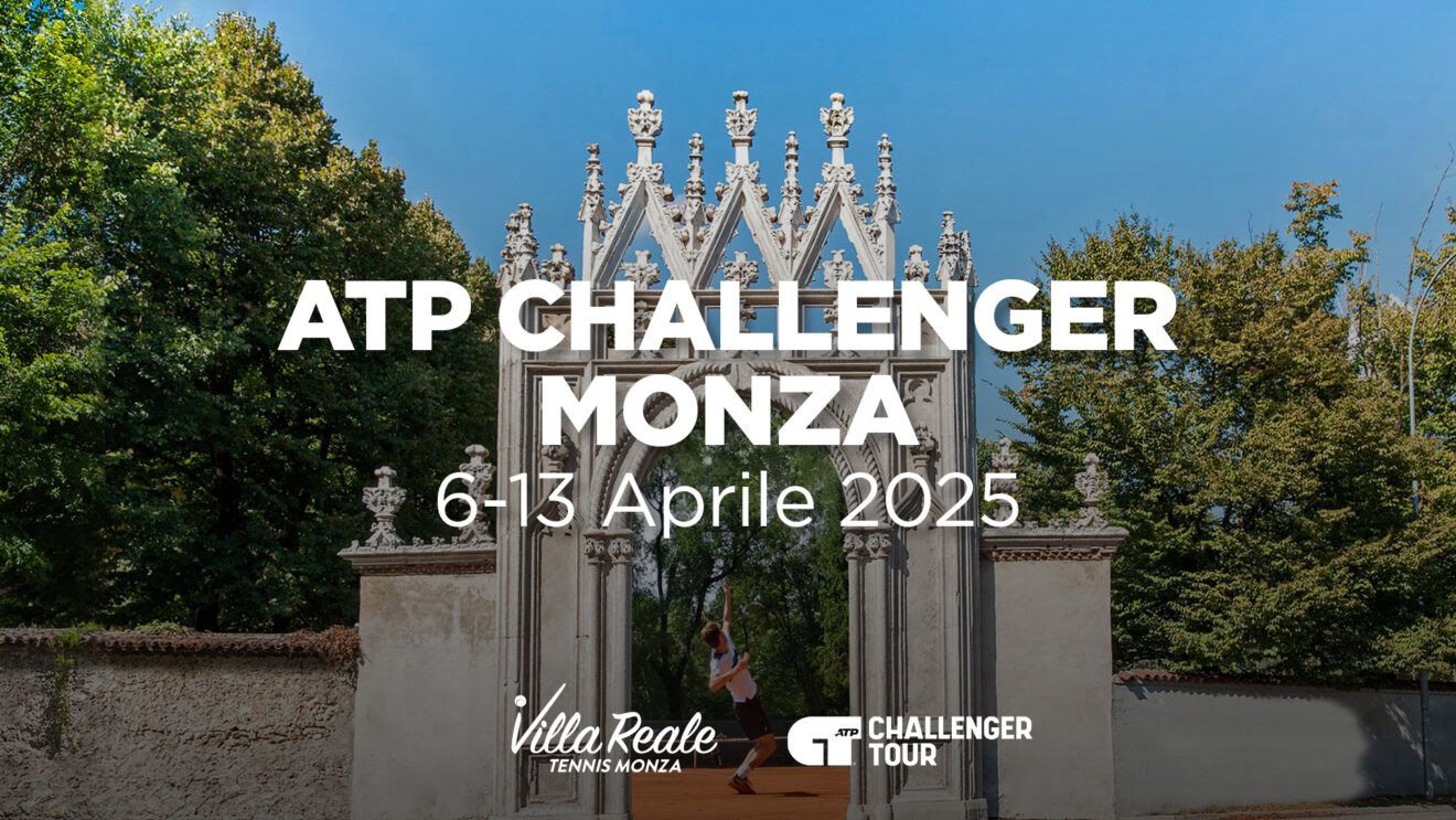 Il Villa Reale Tennis di Monza, sede del torneo ATP Challenger