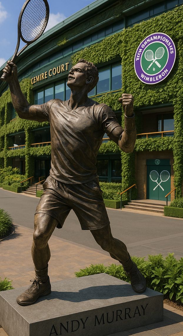 Andy Murray - Foto creata a pagamento con IA