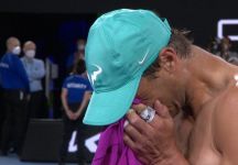 Rafael Nadal emozionato dopo l’approdo in finale “Ho iniziato molto bene. I primi due set sono stati di ottimo livello, ma sappiamo quanto è bravo Matteo. Significa molto essere di nuovo in finale qui”