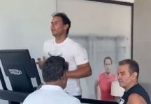 Rafael Nadal riprende gli allenamenti in palestra sotto l’occhio vigile di suo zio Toni (Video)
