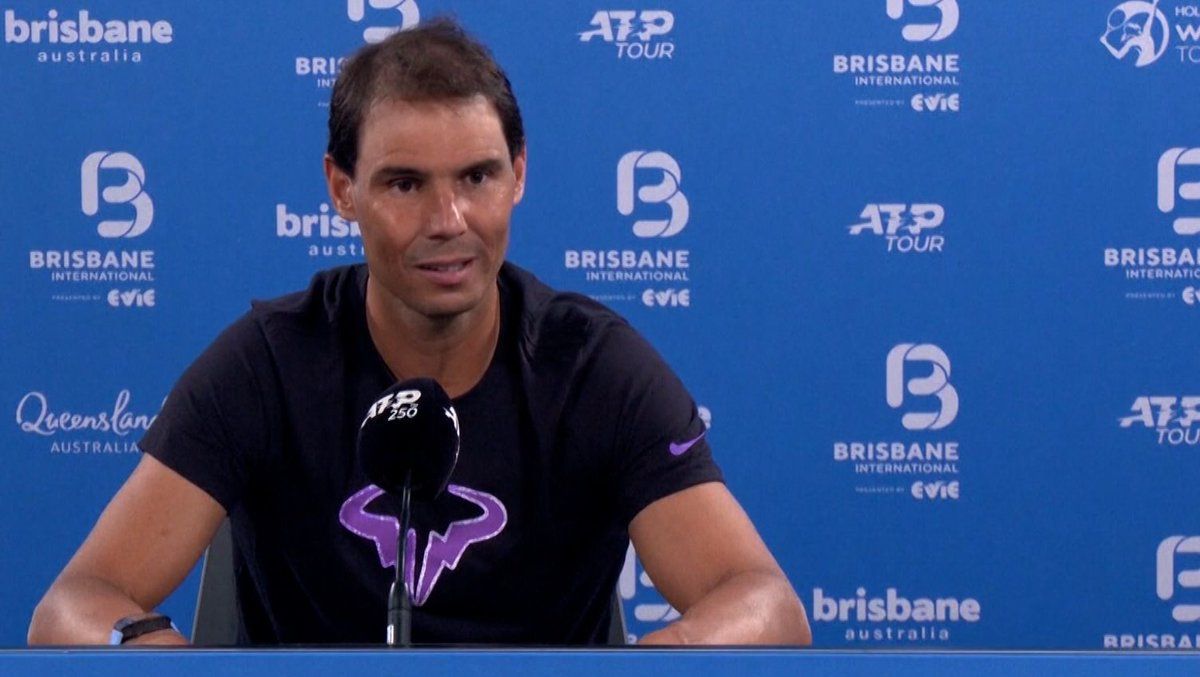 Nadal nella press conference post partita