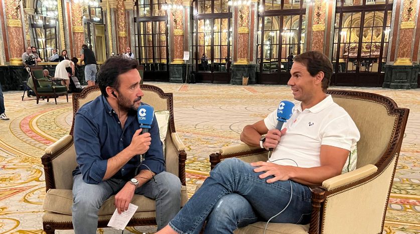 Rafael nell'intervista col media iberico