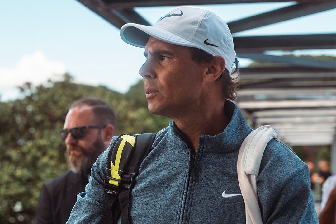 Rafael Nadal nella foto - Foto Twitter IBI24