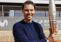 La torcia olimpica di Parigi 2024 trova casa nel museo di Rafael Nadal