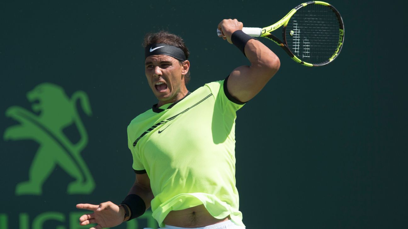 Il diritto esasperato per rotazione di Rafael Nadal