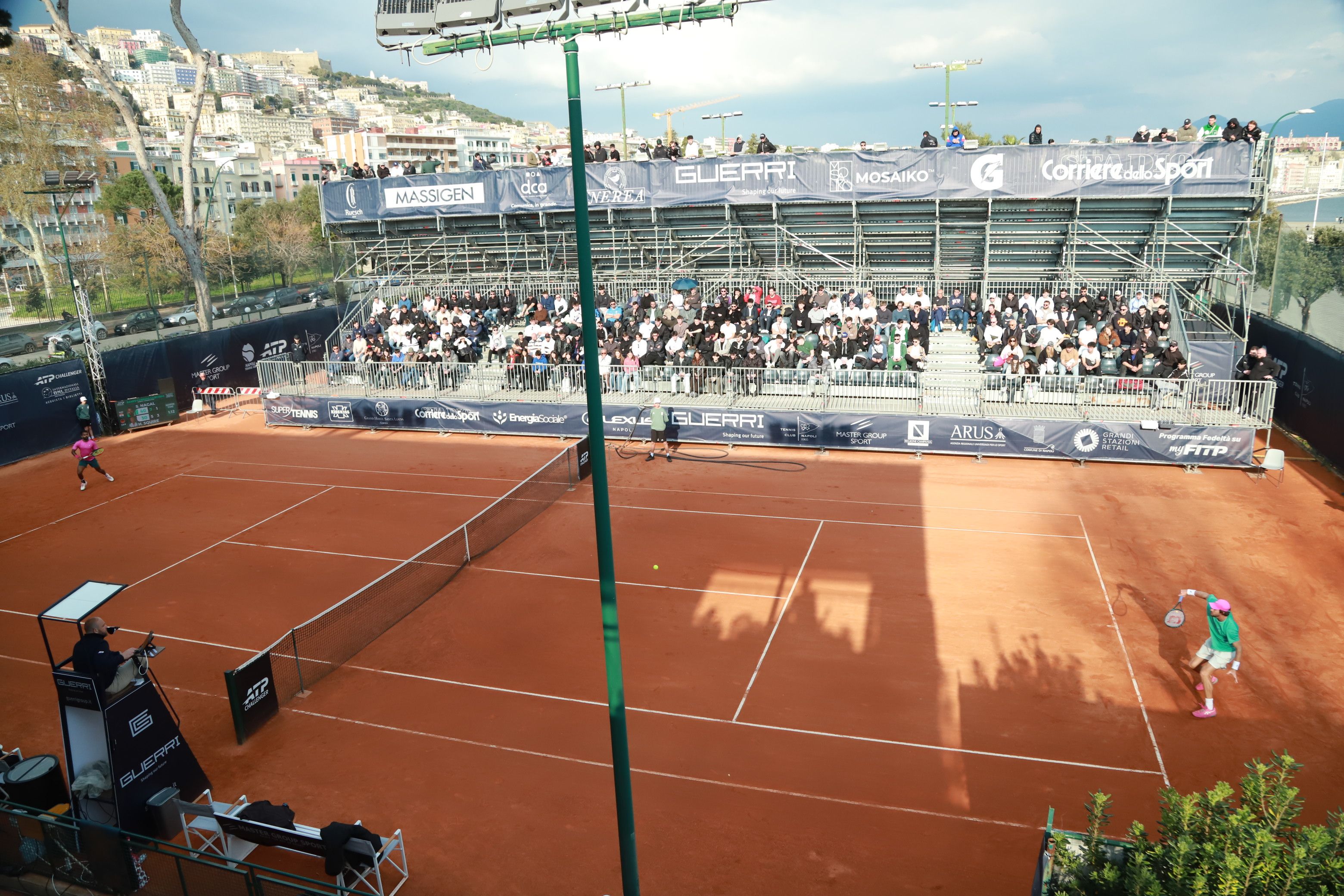 Una foto di oggi alla Napoli Cup