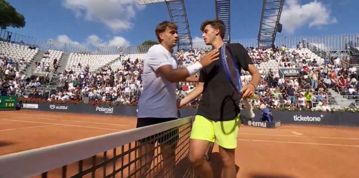 Luca Nardi e Flavio Cobolli nella foto