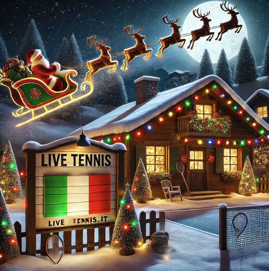 Auguri di Buon Natale da tutta LiveTennis! Auguri di cuore amici!