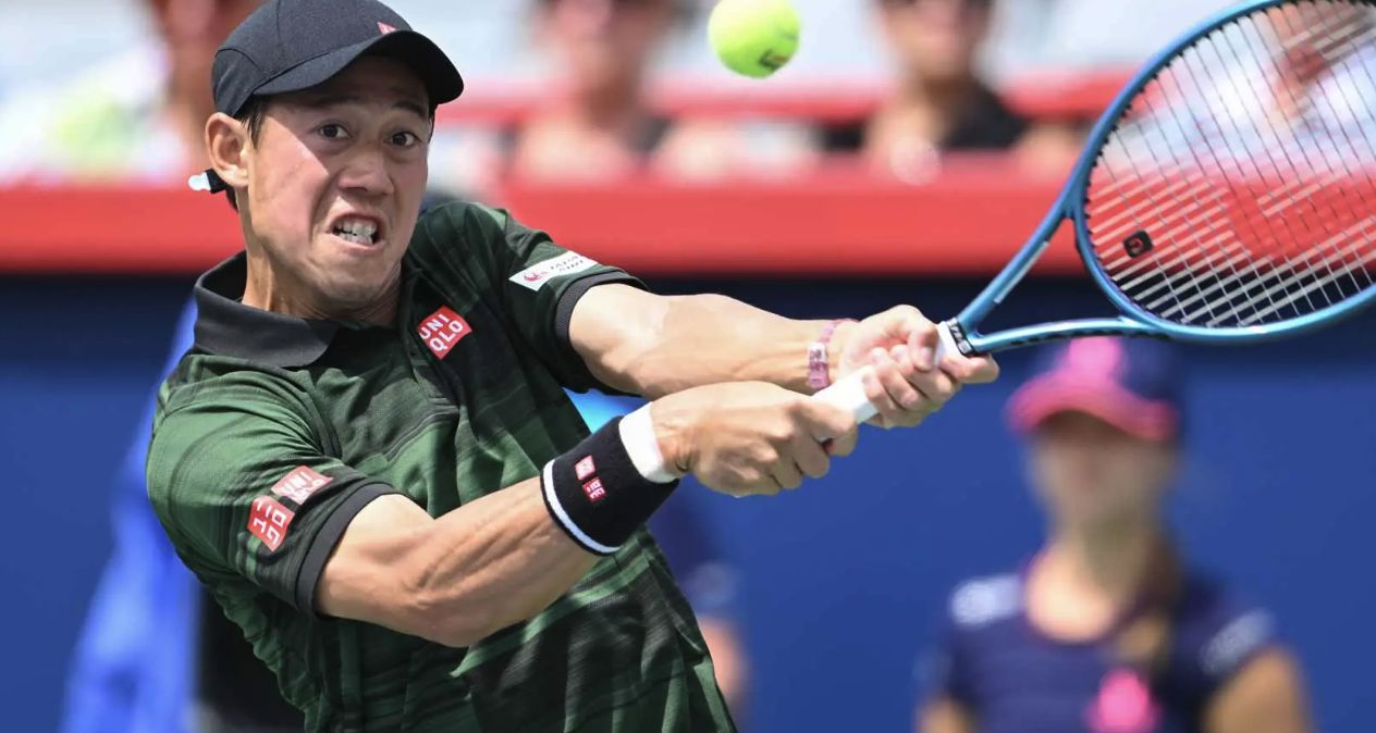 Kei Nishikori nella foto - Foto Getty Images