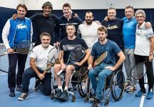 Noah sarà il capitano del team francese di tennis su sedia a rotelle alle Paralimpiadi di Parigi 2024
