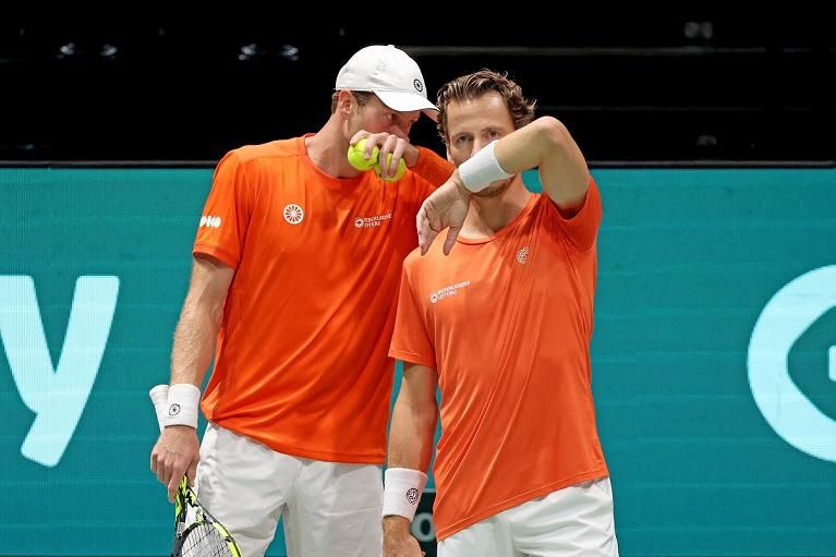 Botic van de Zandschulp e Wesley Koolhof (foto Sposito/FITP)