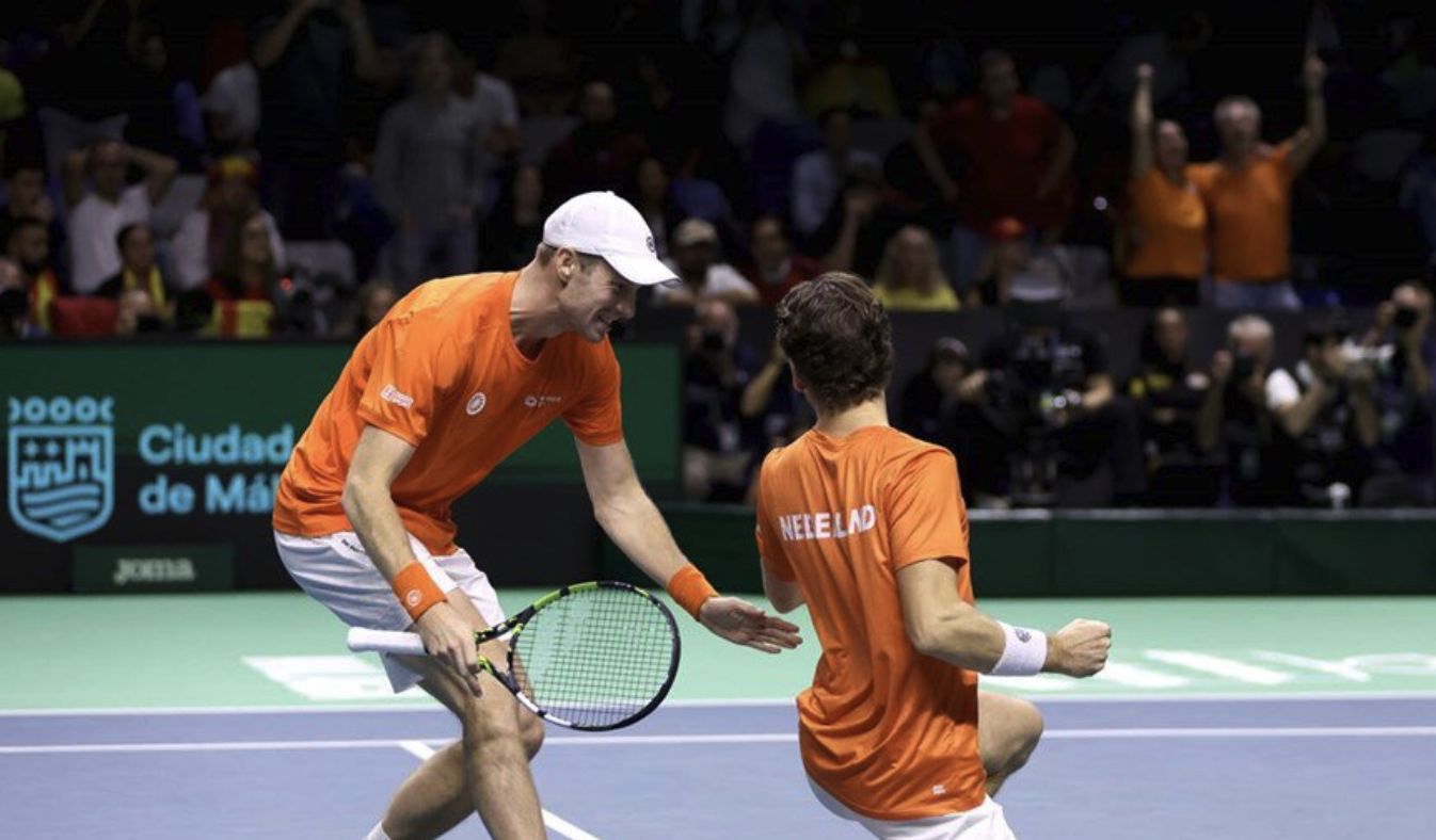 Botic van de Zandschulp, Wesley Koolhof - foto getty images per ITF