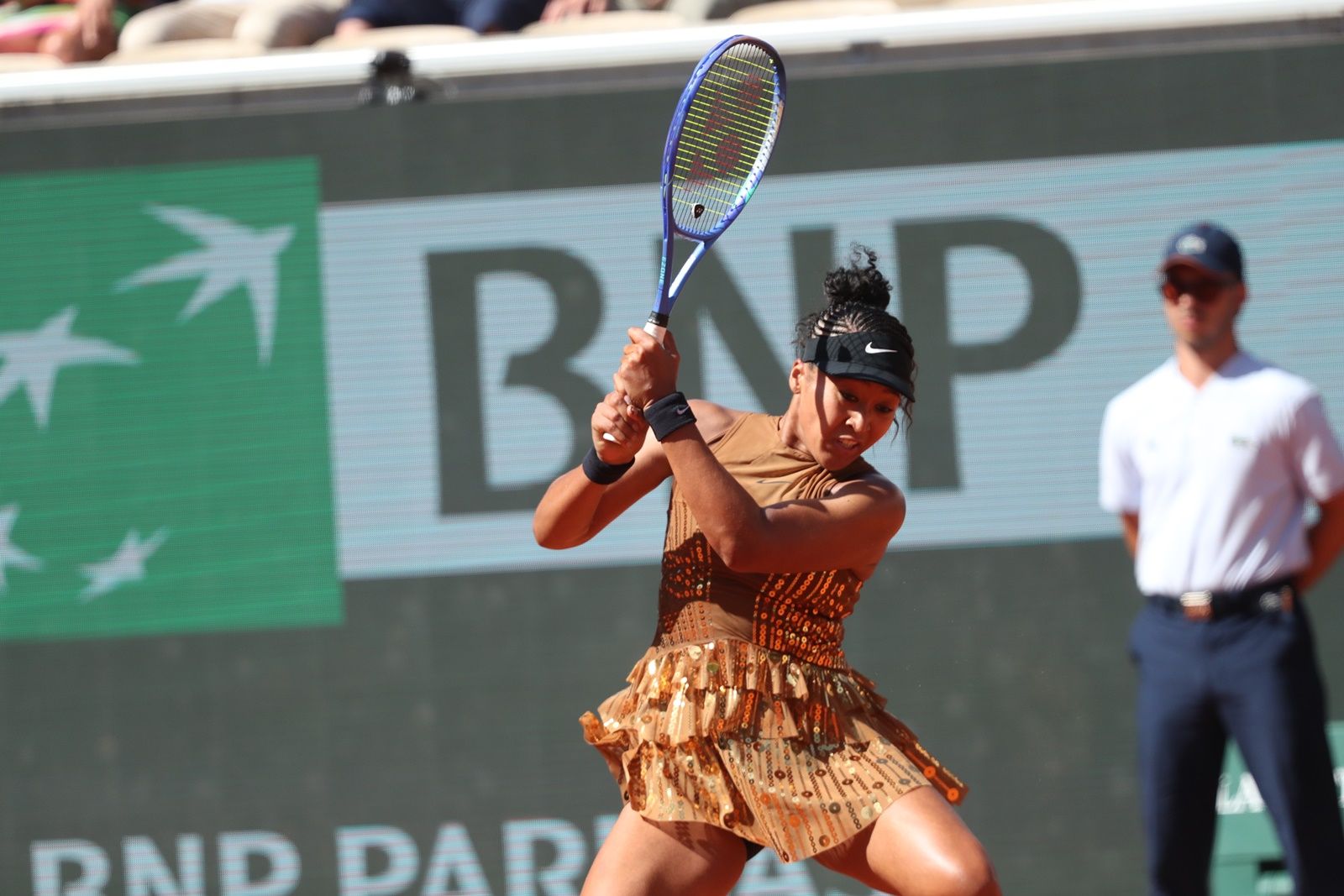Naomi Osaka nella foto - Foto Patrick Boren