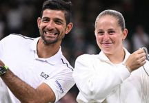 Jelena Ostapenko: vince il doppio misto a Wimbledon e completa la Tripla Corona Slam