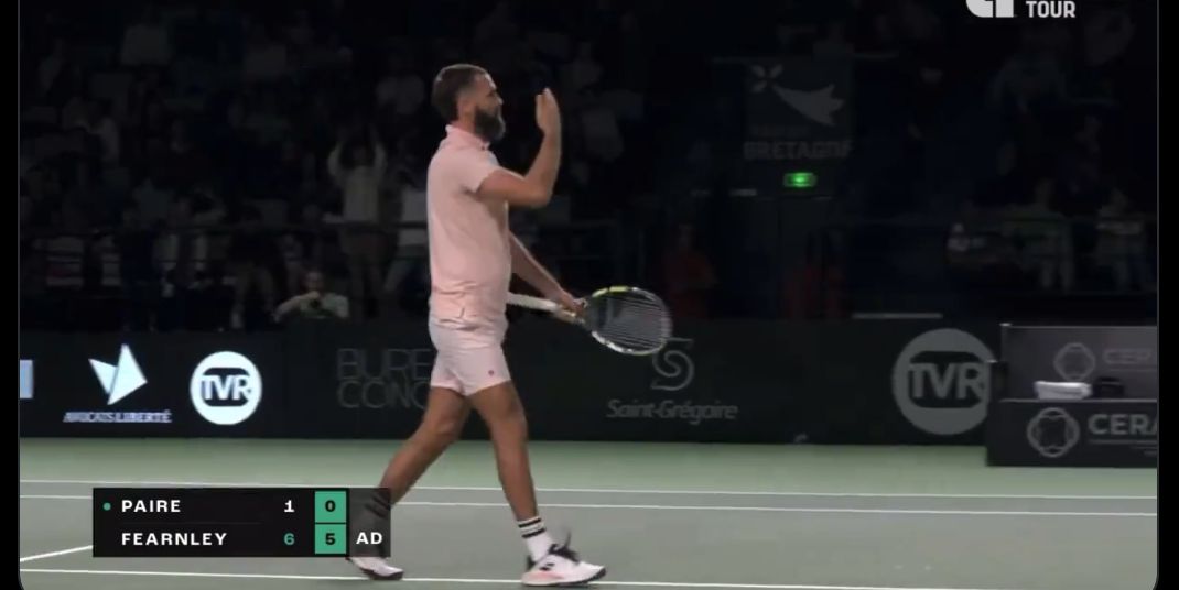 Benoit Paire nella foto