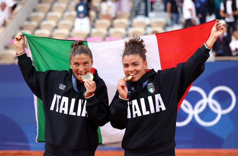 Jasmine Paolini e Sara Errani nella foto - Foto Getty Images