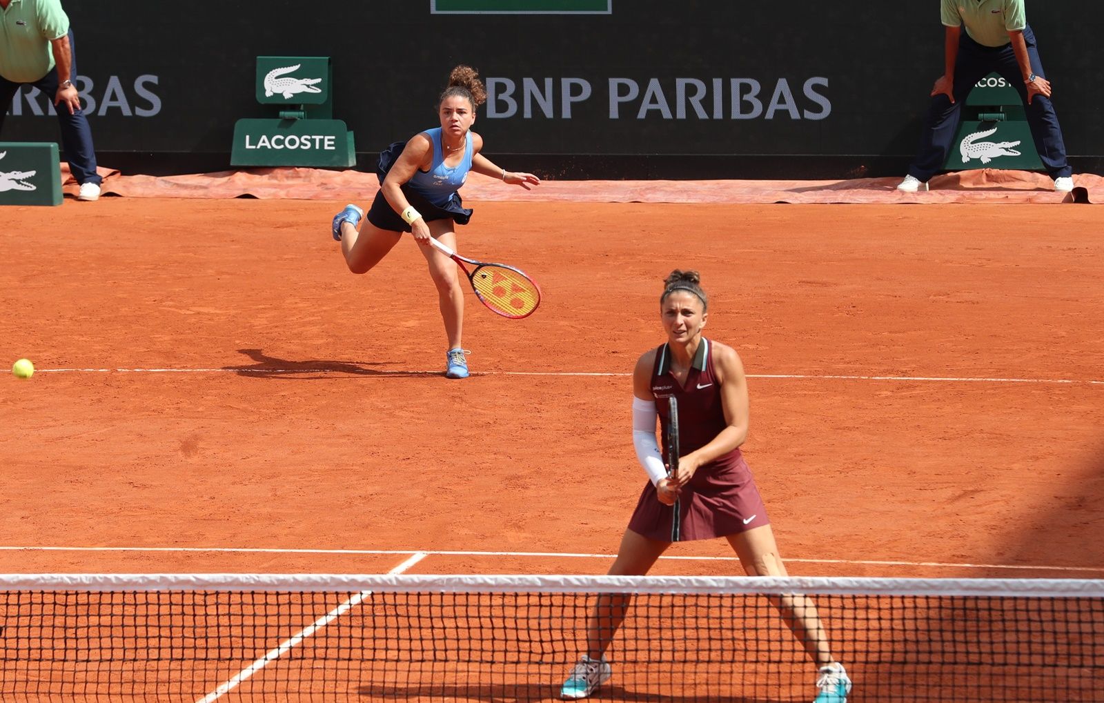 Jasmine Paolini e Sara Errani nella foto - Foto Patrick Boren