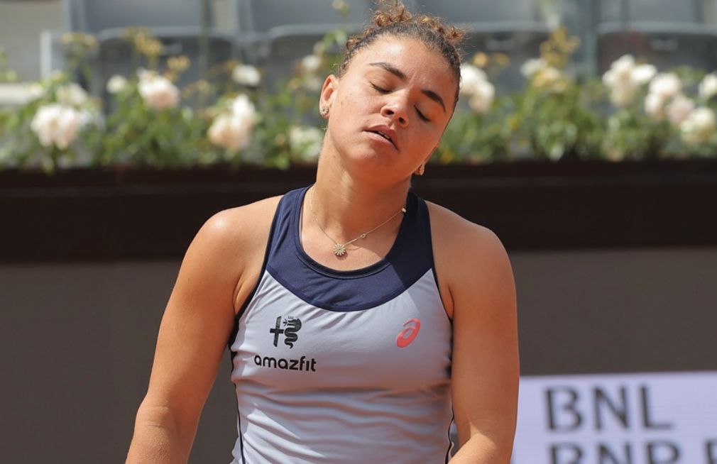 Tutta la delusione di Jasmine Paolini (foto FITP)