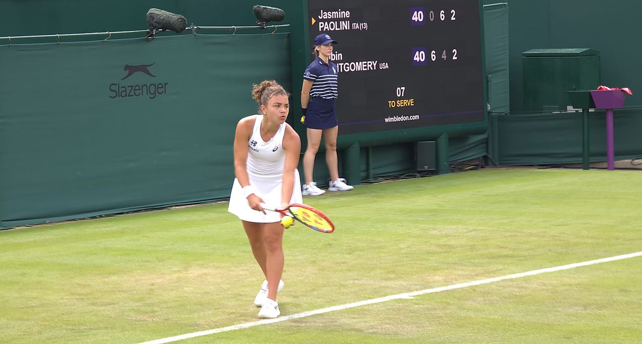 Jasmine Paolini a Wimbledon