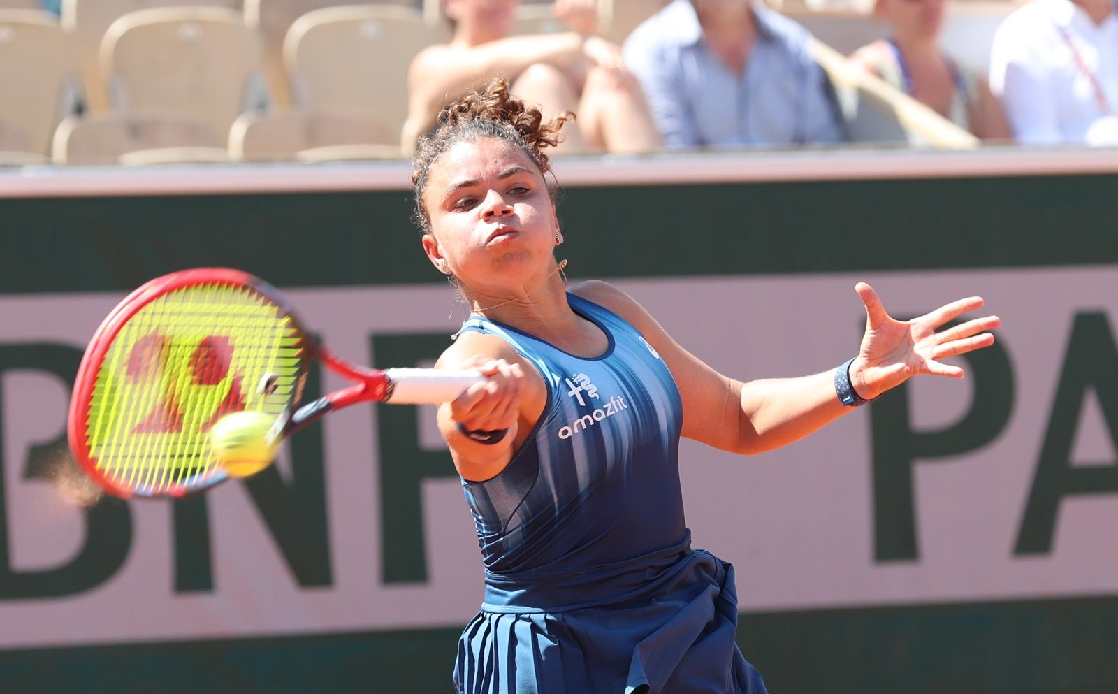 Jasmine Paolini a Roland Garros (foto Patrick Boren)