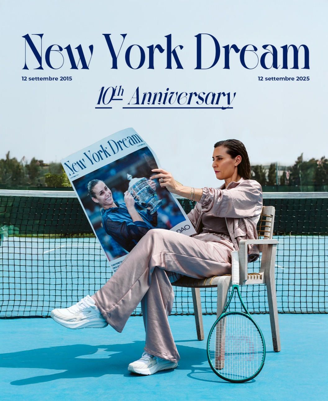 Flavia Pennetta - 10 anni dopo la vittoria dell'US Open, credit: DAO Sport