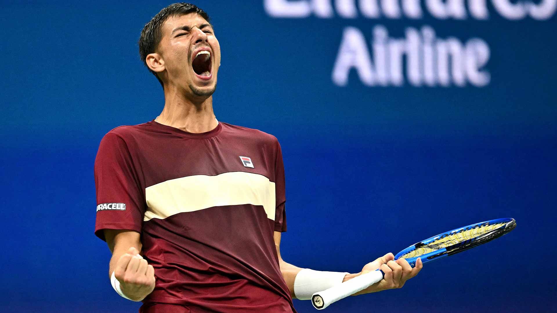 Alexei Popyrin esulta (foto ATPsite)