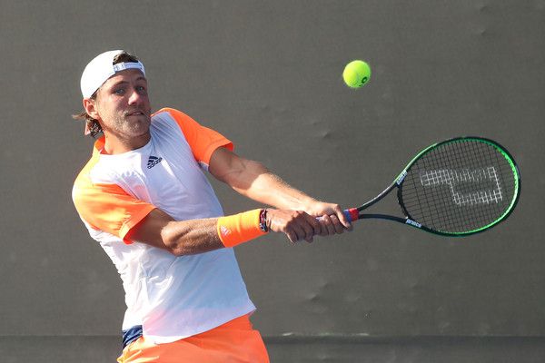 Lucas Pouille nella foto