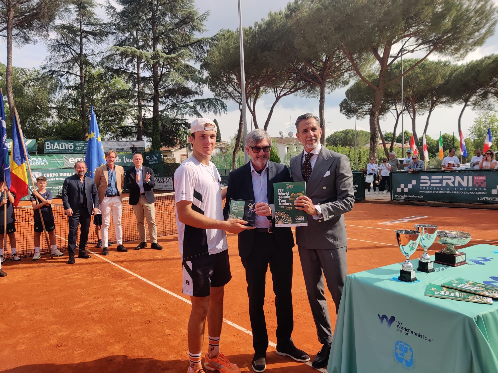 La premiazione di Filippo Alfano