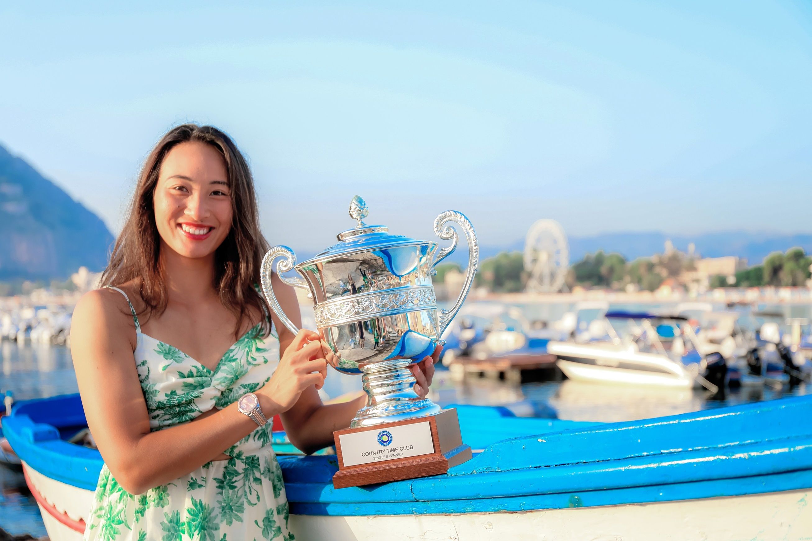 Qinwen Zheng CHN, 08-10-2002 - Foto Getty Images