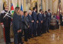 I campioni azzurri al Quirinale. Mattarella: “Grazie per gli straordinari progressi. Mi auguro che questa cerimonia diventi un’abitudine”