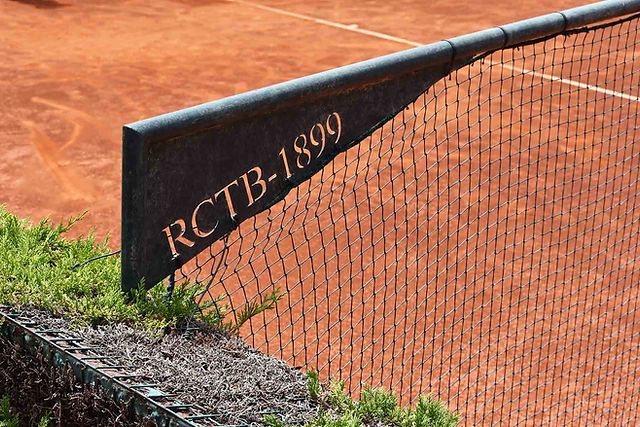 Un particolare del Real Club de Tennis Barcelona 1899