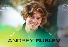 Rublev riceve dall’ATP il prestigioso “Arthur Ashe Humanitarian Award” 2025
