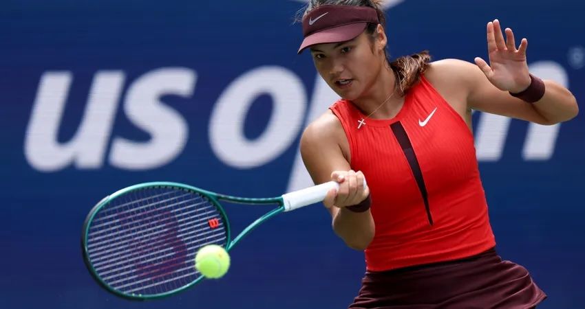 Emma Raducanu a US Open (foto WTA)