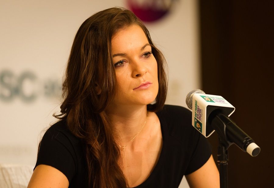Agnieszka Radwanska nella foto